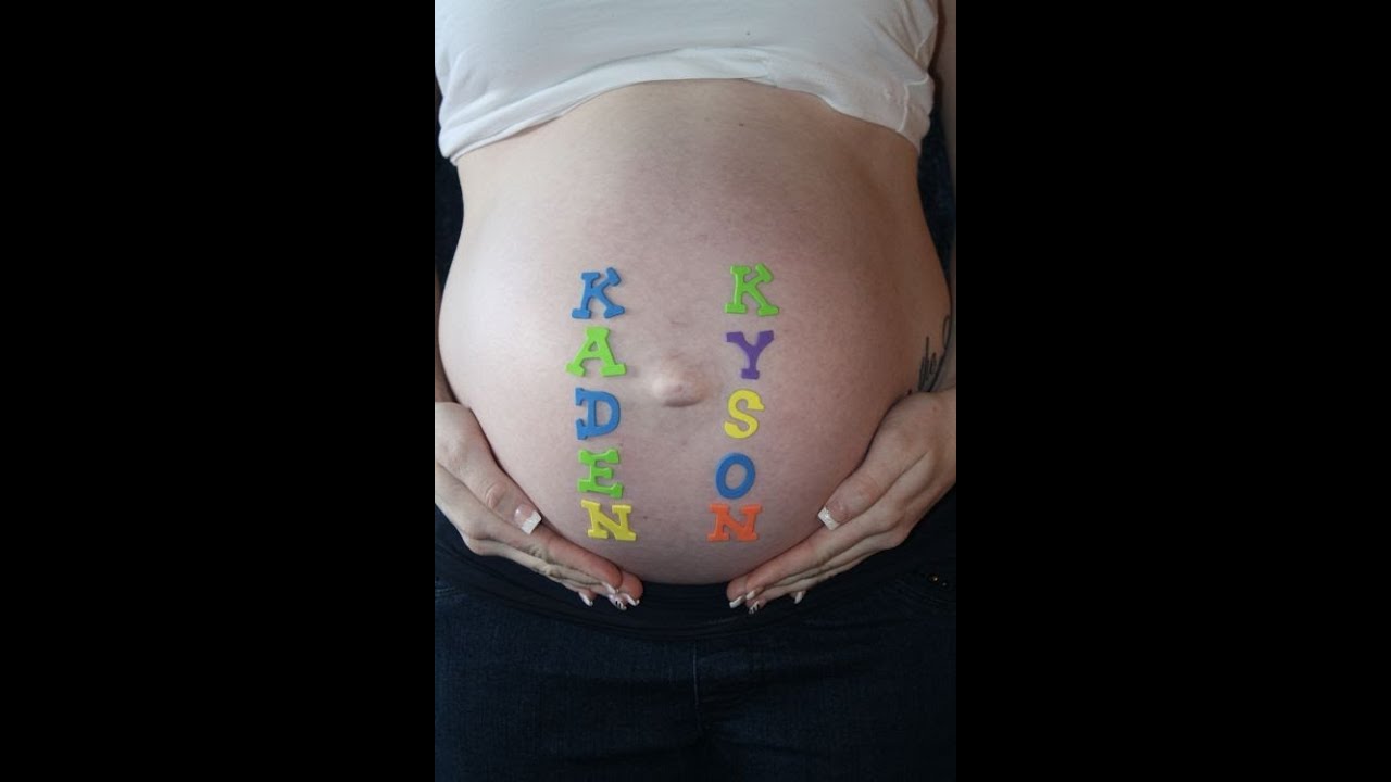 Twin Maternity Pictures at 25 Weeks Pregnant!