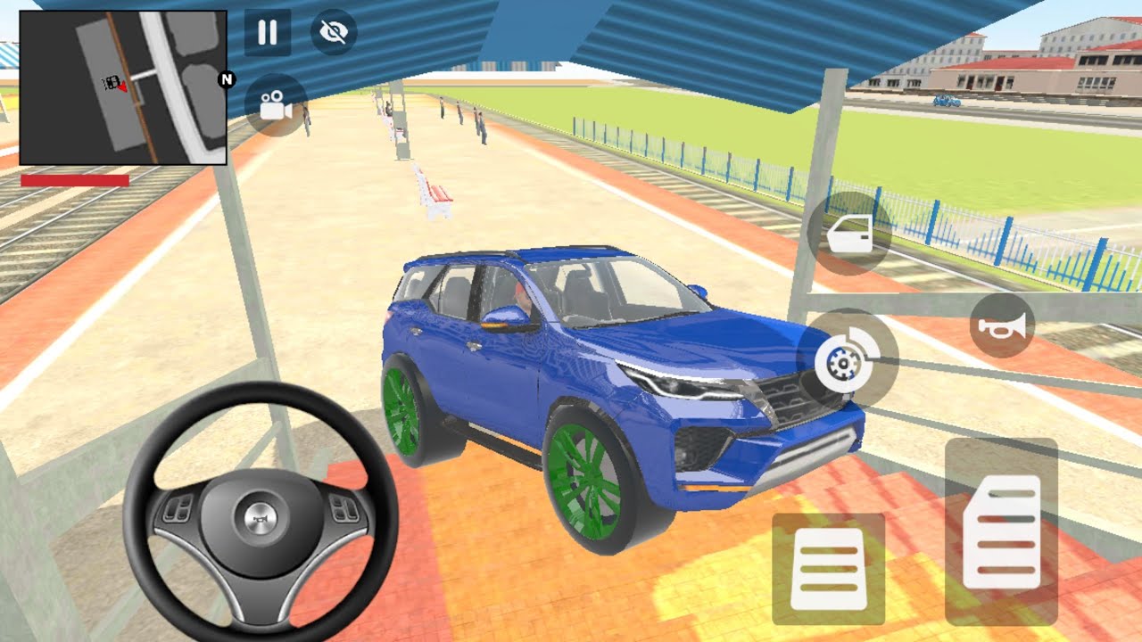 🇮🇳 Indian Theft Auto Simulator | Franklin Buy Fortuner Modify Big Alloy Wheels