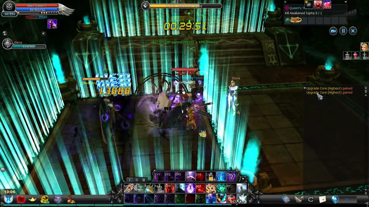 Cabal Online NA: Dark Mage lv. 192 (31k Attack power) in aft2+Gear
