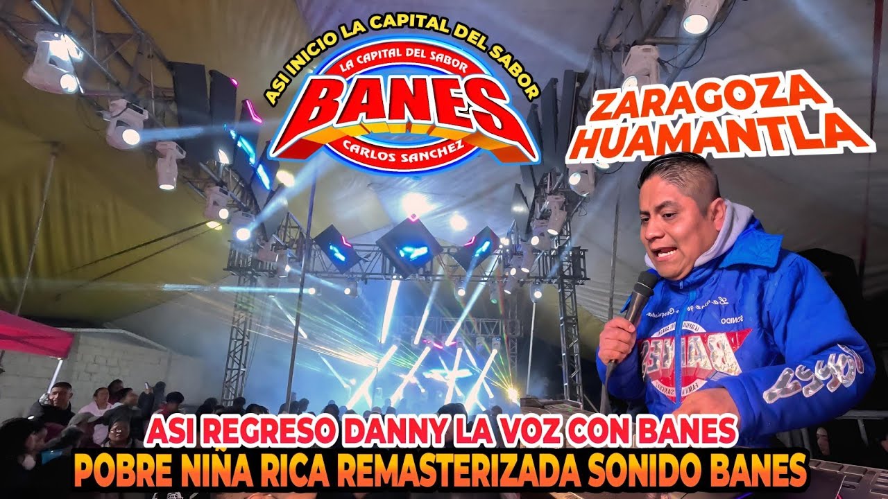 🎥ASI REGRESO SONIDO BANES CON DANNY LA VOZ Y LA C. POBRE NIÑA RICA | ZARAGOZA HUAMANTLA | 14 FEB 26