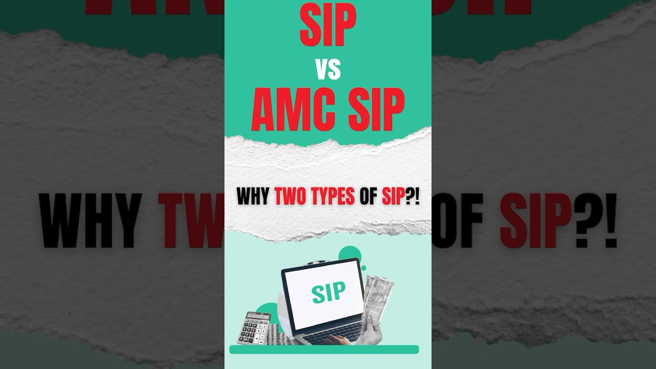 Why two types of SIP?  #stockmarket #sip #money #amcsip#sipinvesting #nifty #mutualfunds #finance