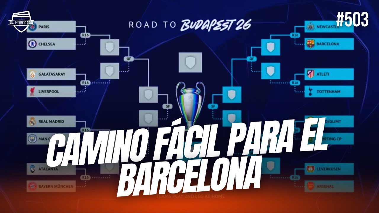 TODO SERVIDO PARA EL BARCELONA EN CHAMPIONS LEAGUE | REAL MADRID VS. MAN CITY | EL MARCADOR TV #503
