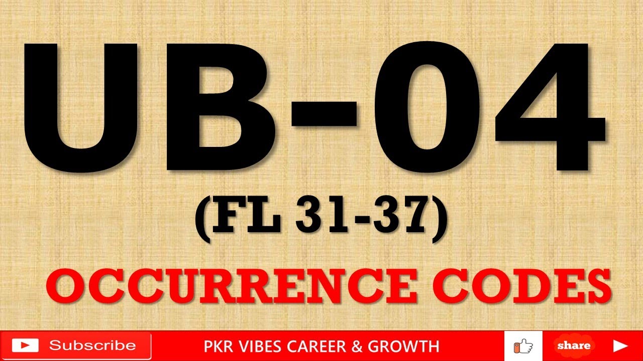 OCCURRENCE CODES IN MEDICAL BILLING #UB04  #rcmservices #RCMl #insurance #providers #patient