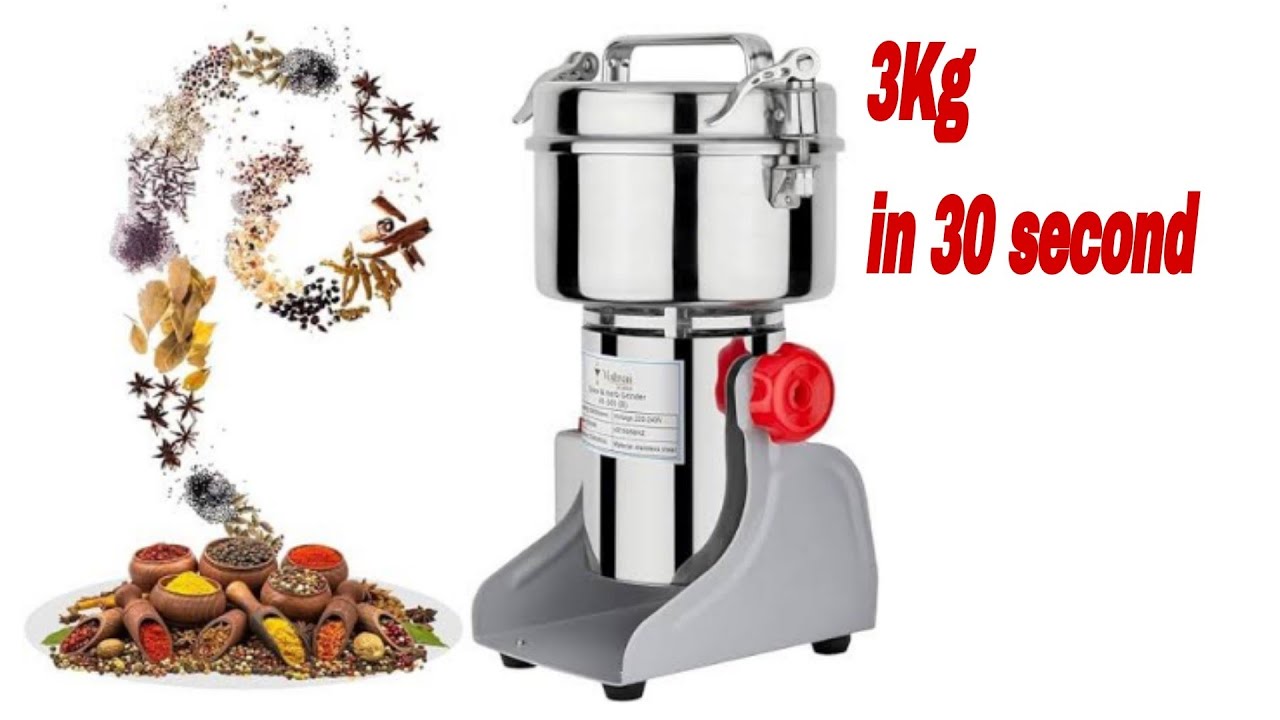 SPICE GRINDER MACHINE FOR RESTORANT