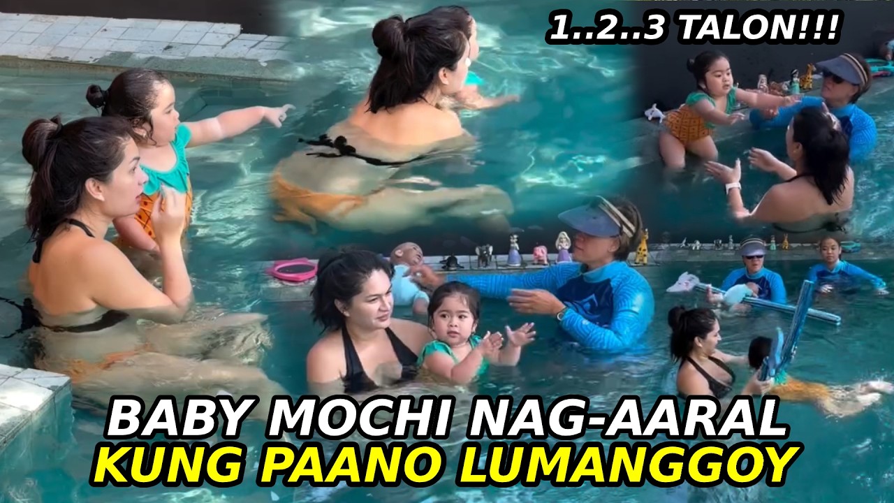 Baby Mochi READY Na Sa SUMMER 🏝️🌞🏊 Nag-aaral Lumanggoy Kasama Si Mama Pauleen | Eat Bulaga TVJ | AC