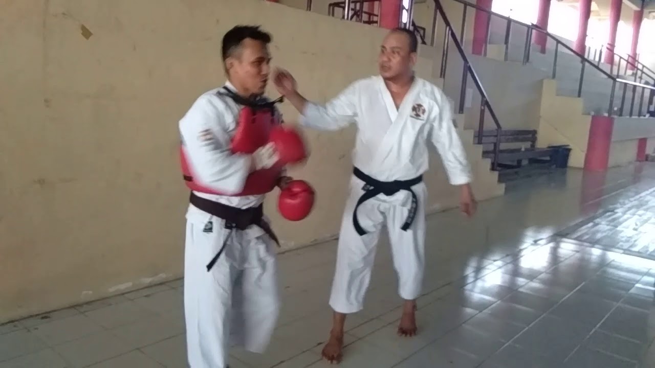 Latihan Tekhnik Randori Kempo Kota Palu.