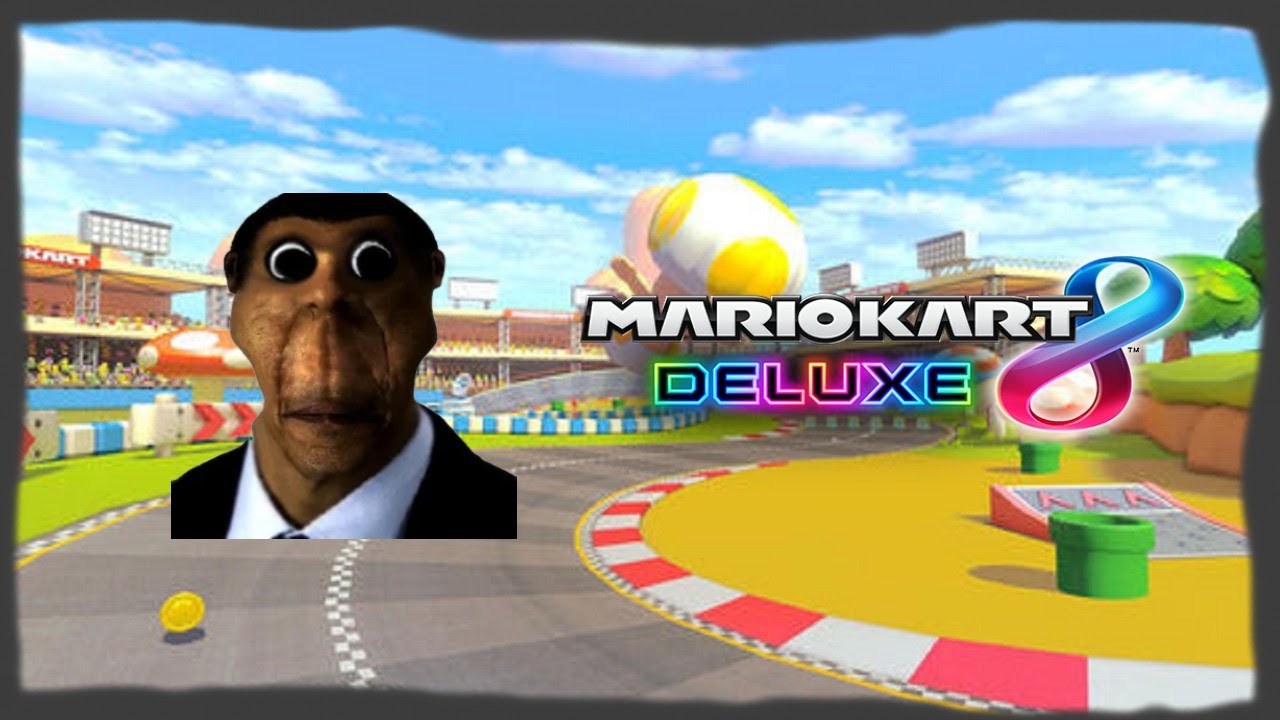 MARIO KART 8 mais il y a OBUNGA.