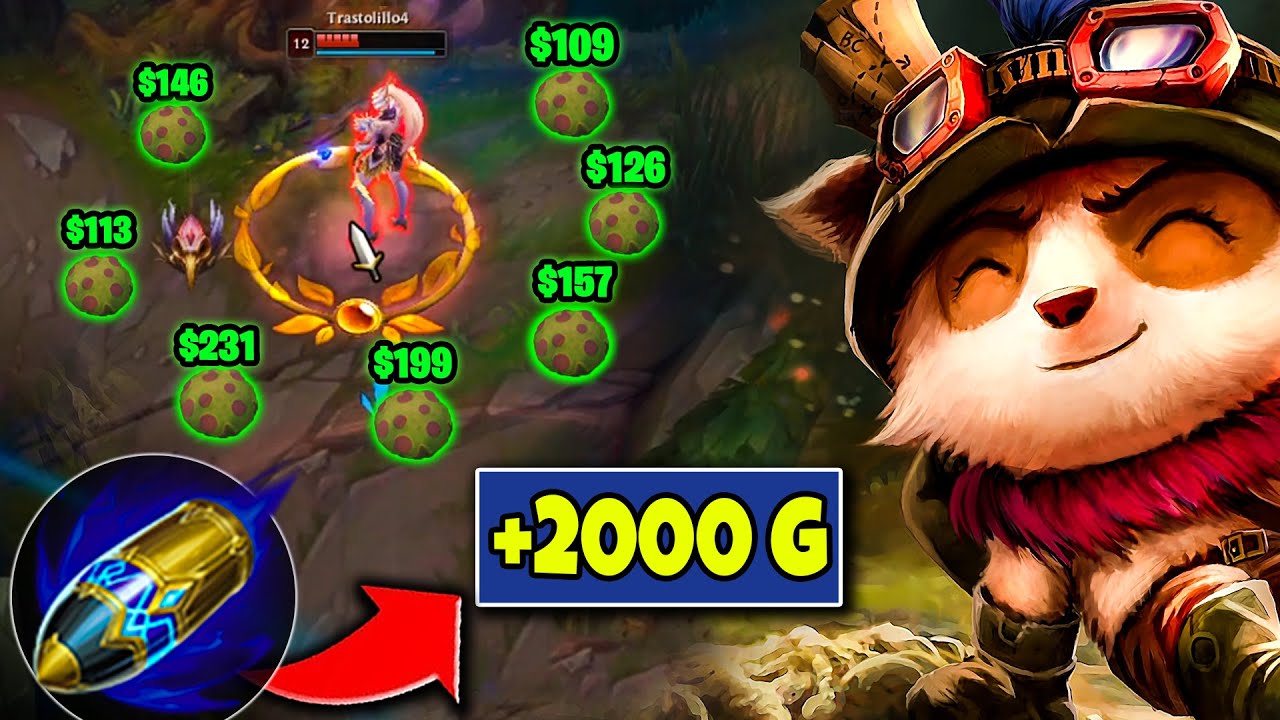 Teemo AMA Mantarlarımla PARA Kasıyorum 😋 | KassadinsCreed