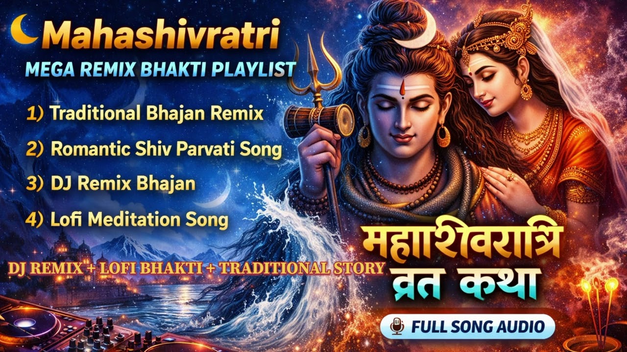 Mahashivratri Special Playlist 2026 | Shiv Bhajan Remix + Lofi || Shiv Vrat Katha Songs | bholenath