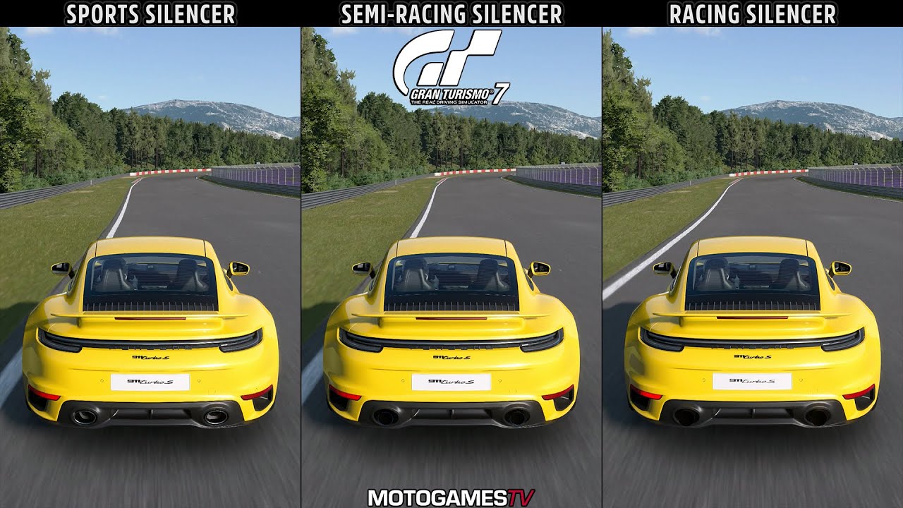 Porsche 911 Turbo S (992) '20 | Gran Turismo 7 Exhaust Upgrades