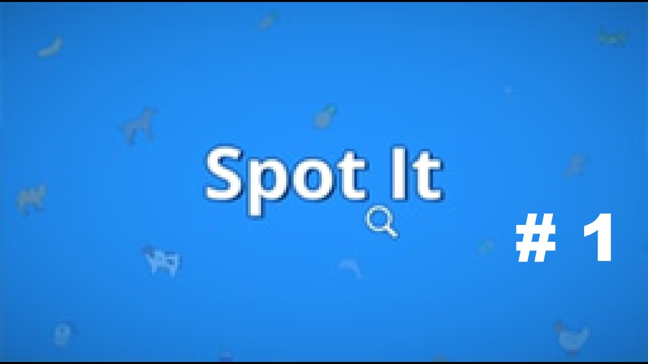 Spot It | Encuentra el objeto distinto | # 1 | PS4