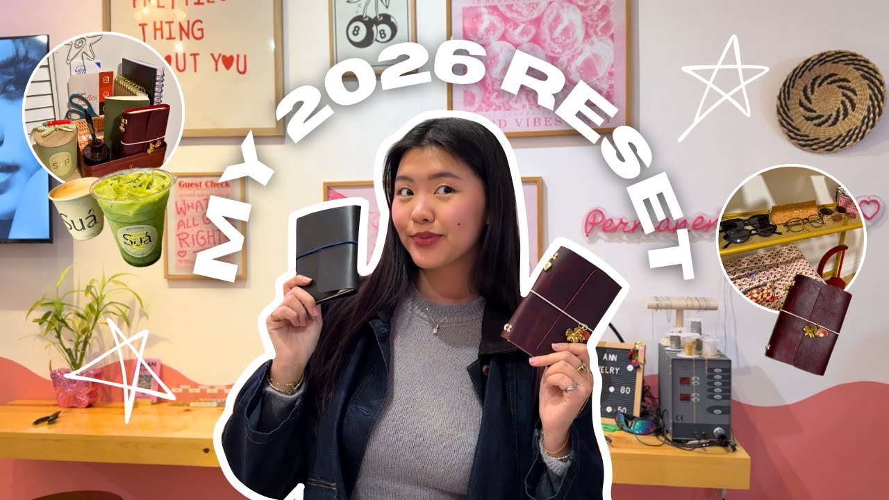GRWM (Собираемся вместе) на 2026 год 🌟 | Ведение дневника, расхламление и украшение моего простра...