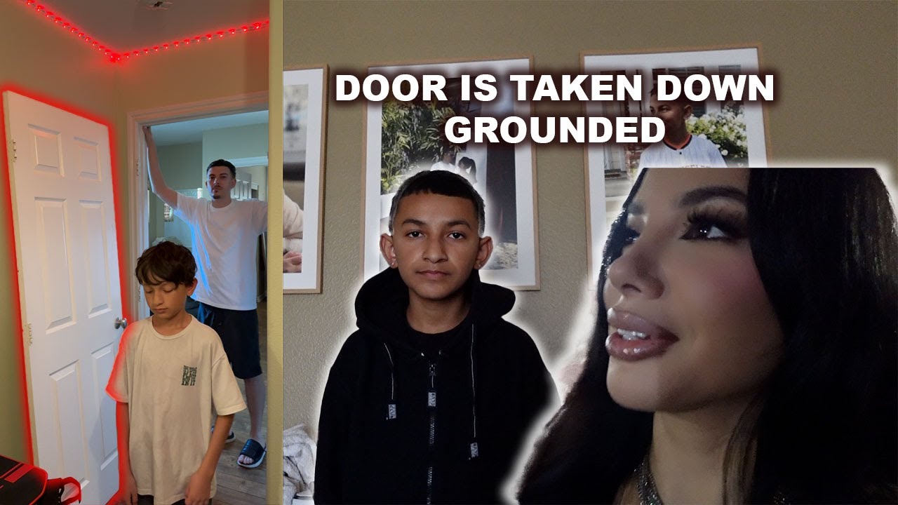 TRANSITIONING RAISING BOYS TO TEENS.. WE TOOK HIS DOOR DOWN!