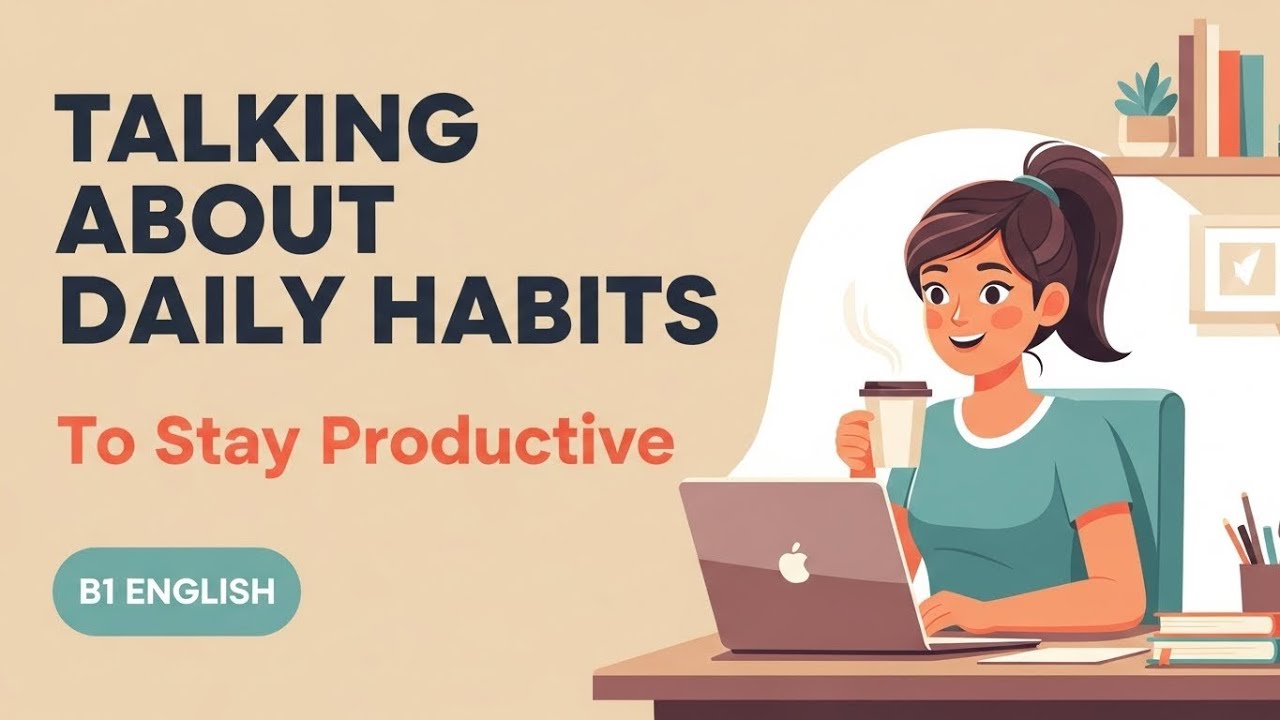 Talking About Productive Habits & Morning Routines | Intermediate English Listening Practice