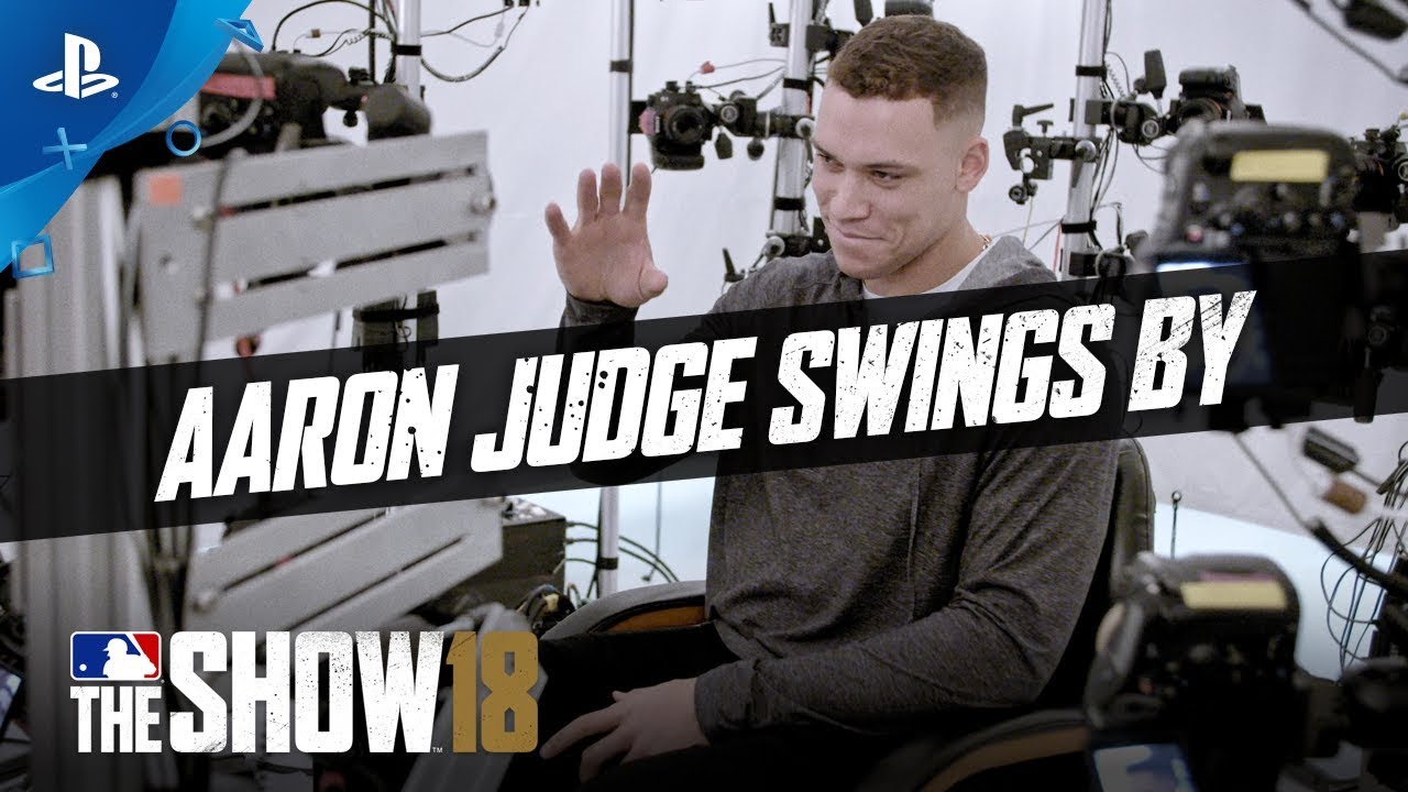 MLB The Show 18 &ndash; Aaron Judge Studio Tour | PS4