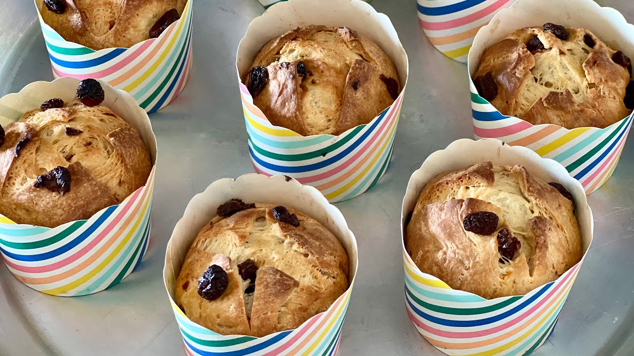 Mini PANETTONE ricetta facile