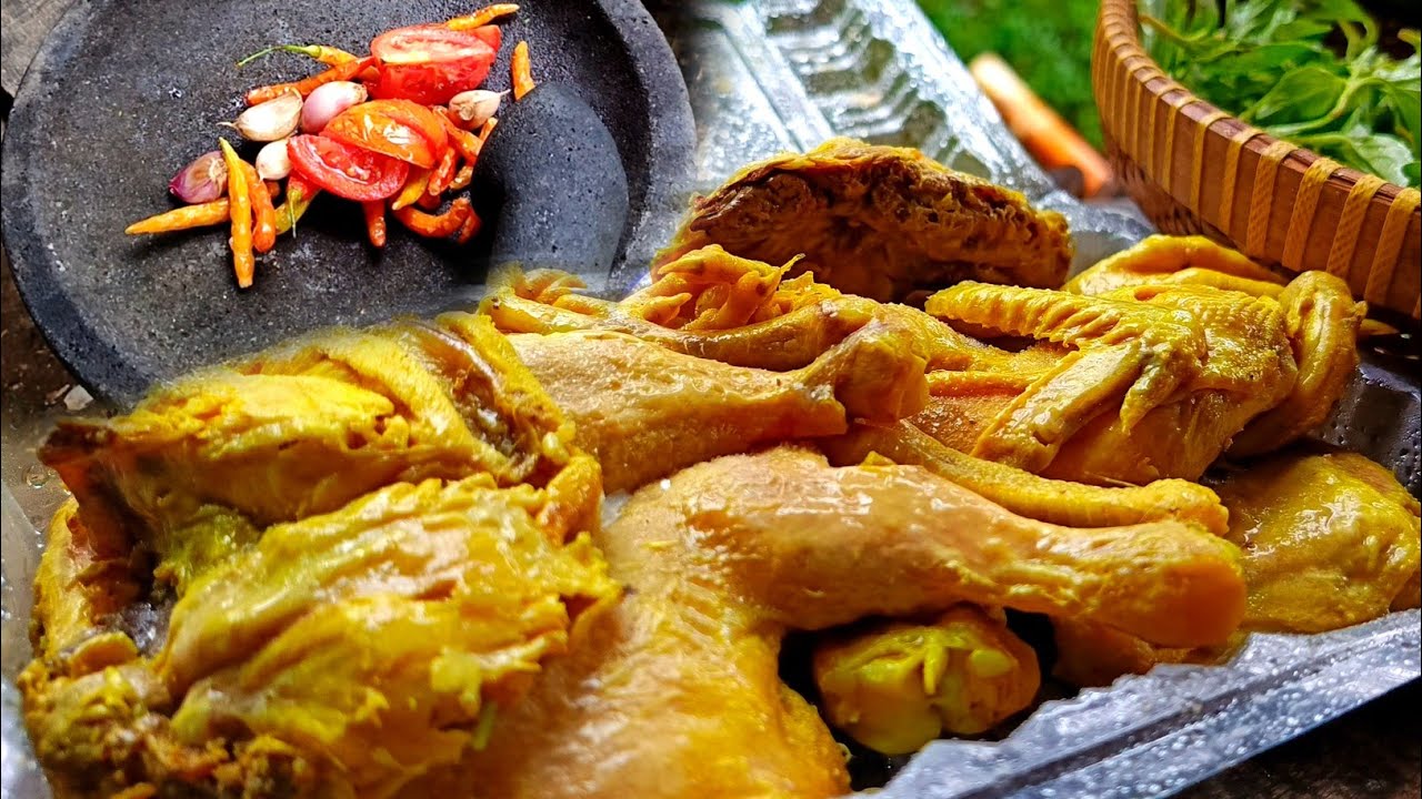 SAMPAI KURANG NASI‼️ Ayam goreng WALANGSANGIT kemangi cocol sambal terasi