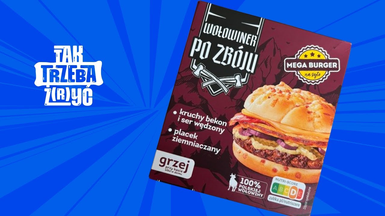 Degustacja Wołowiner po zbóju | burgery z Żabki | Jedzenie z Żabki | gotowe dania z Żabki
