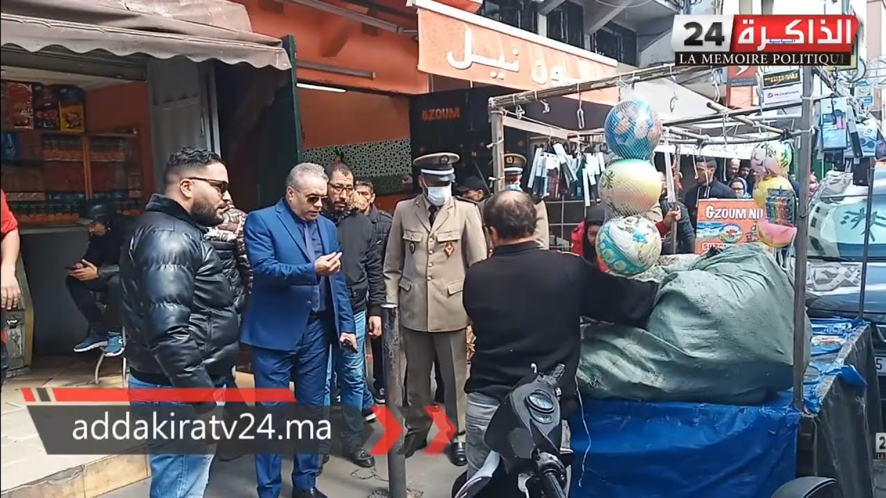 حملة تحرير ملك العمومي بشارع النيل يقودها قائدالملحقة الادارية63 بسيدي عثمان الدارالبيضاء 2022