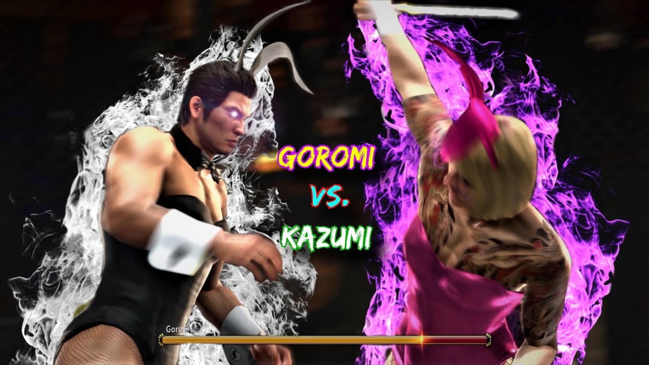 Yakuza Kiwami 2 - Kazumi vs. Goromi w/ EXActions (NO DAMAGE) (ATK 100) [Legend] (4K)