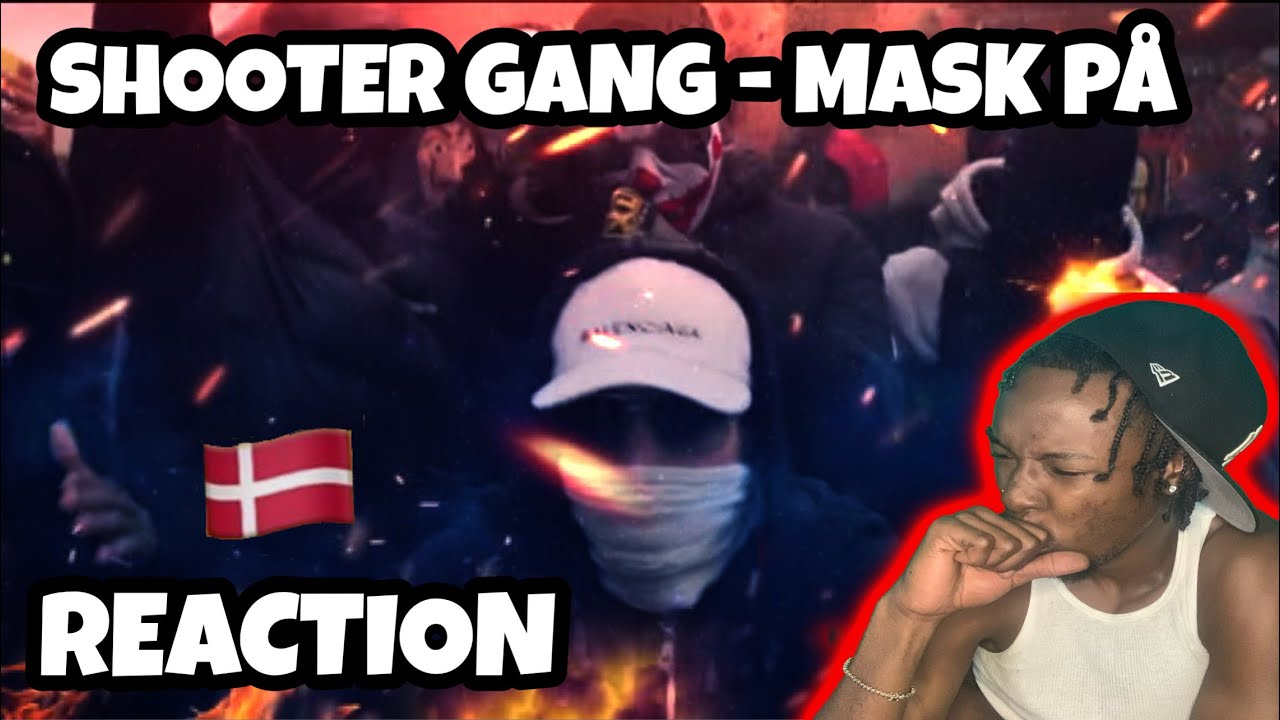 AMERICAN REACTS TO DANISH DRILL RAP! Shooter Gang - Mask På (officiel video) REACTION