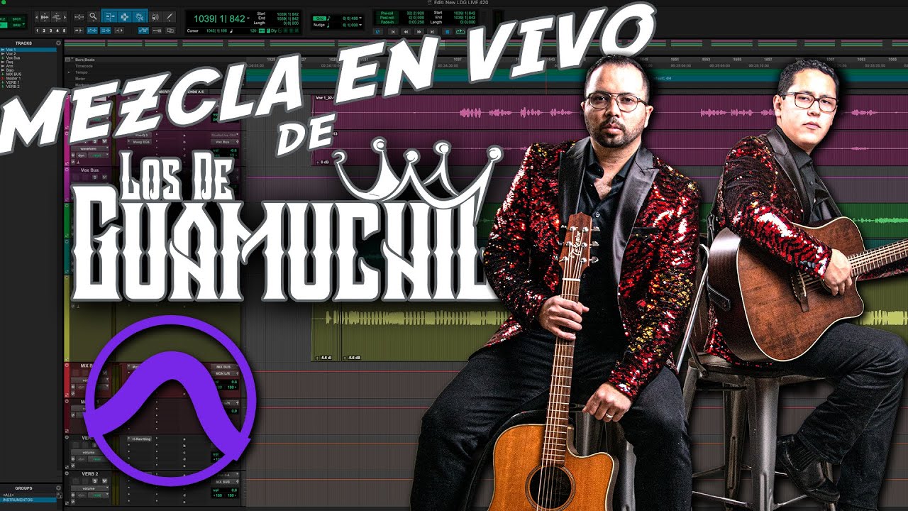 COMO MEZCLAR UN CORRIDO EN VIVO - producedbyaaron - PROTOOLS