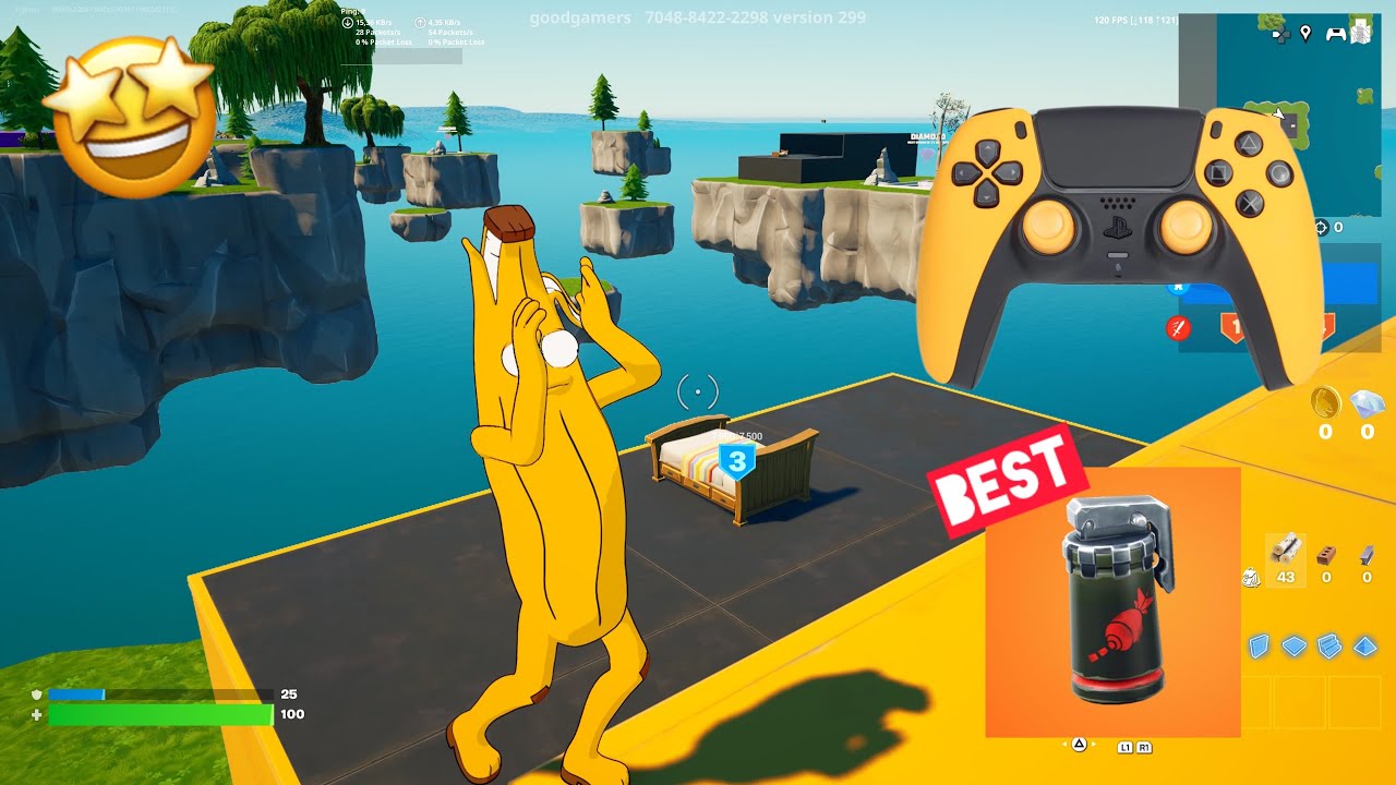 Fortnite Bedwars 🤩 Gameplay PS5 🎮