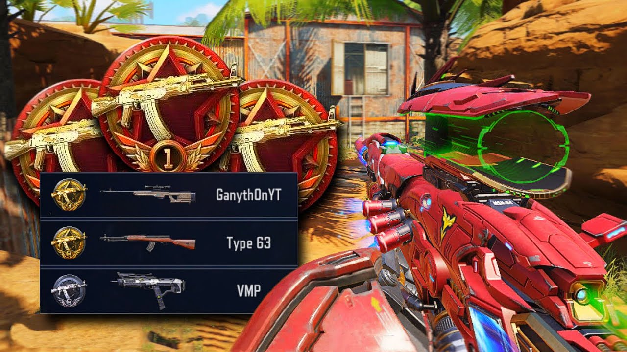 Я получил ТОП-МИРОВОЙ рейтинг сразу по трём разным видам оружия в COD Mobile!