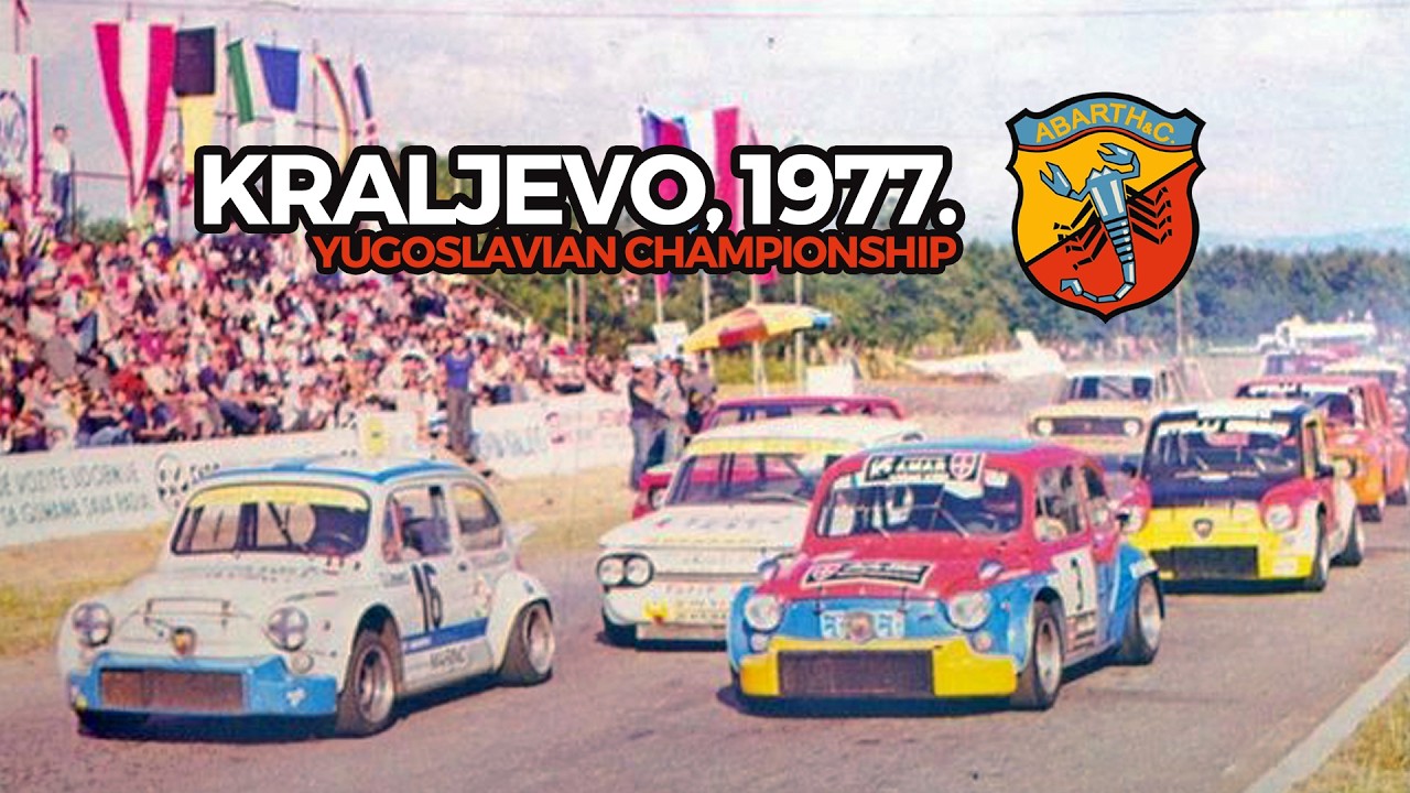 ABARTH 1000 TCR & 850 TC @ Yugoslavian championship 1977., Kraljevo (Beranovac)