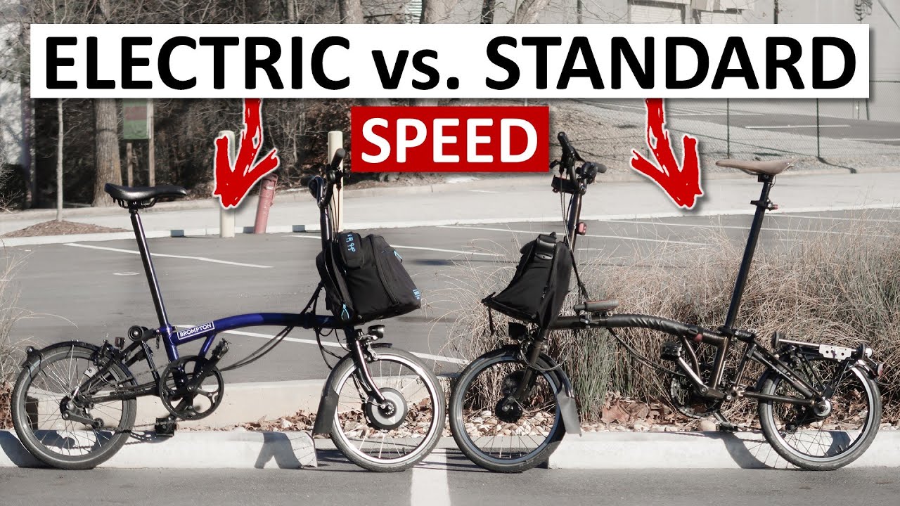 Насколько быстрее Brompton Electric при повседневных поездках?