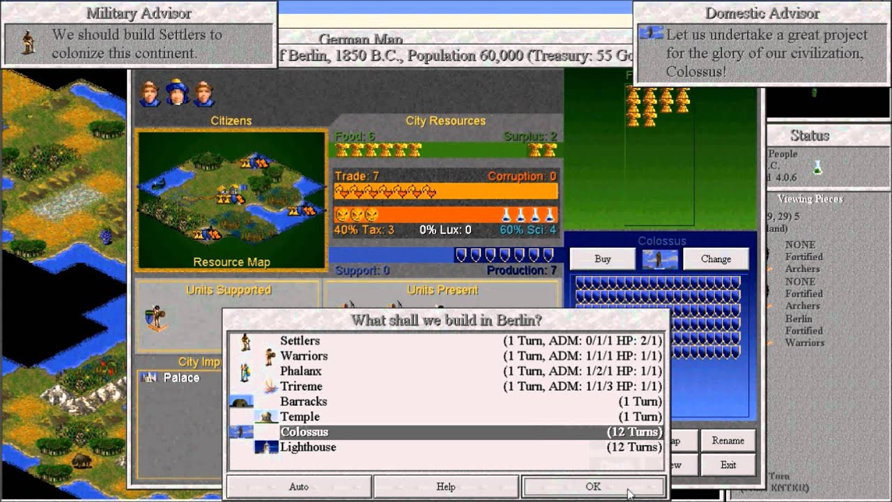 Civilization II One City Challenge (Part 1 of 6)