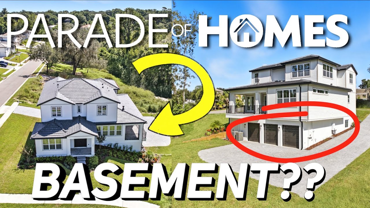 Подвал во Флориде?! Экскурсия «Парад домов» от Talbot Custom Homes