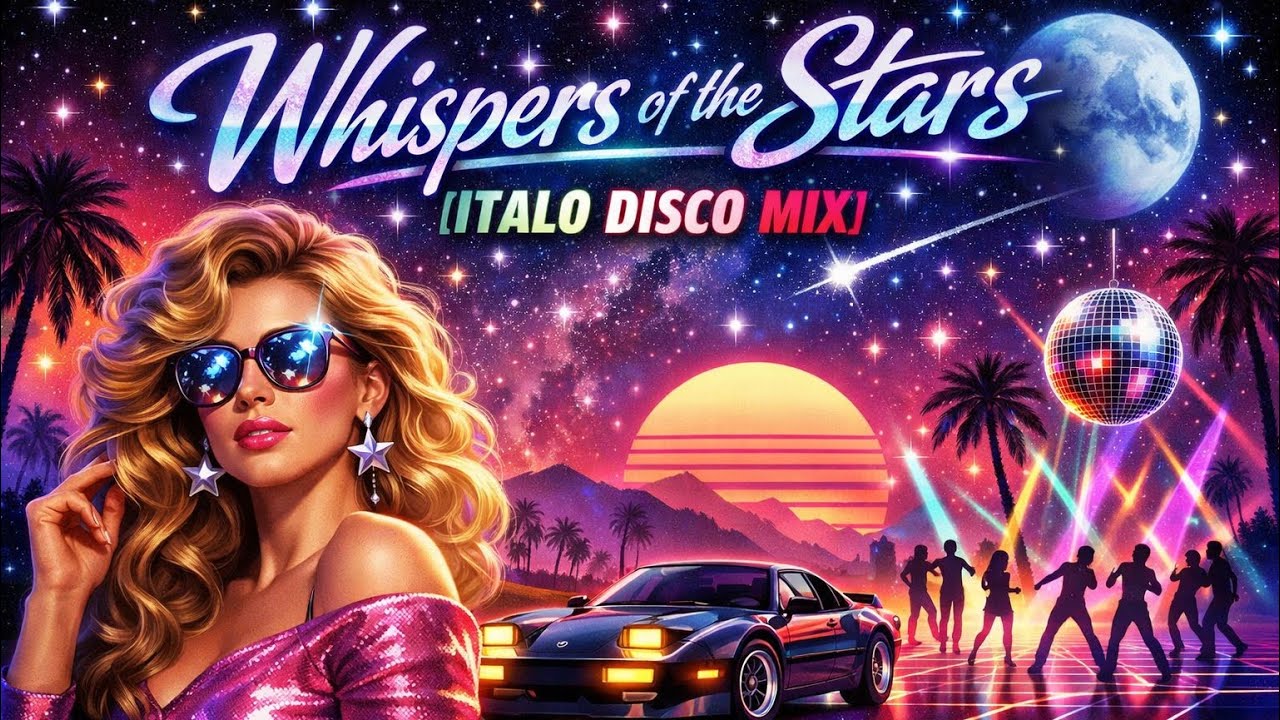 [Whispers of the Stars ]I(talo Disco Mix)#eurodance #italodisco80s #music