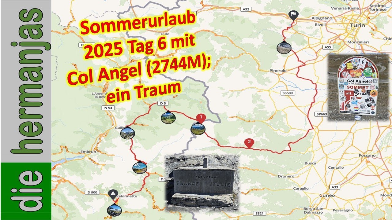 Col de Var und Col Agnel (2744m), den muss man gefahren sein! Tag 6 unseres Sommerurlaubs