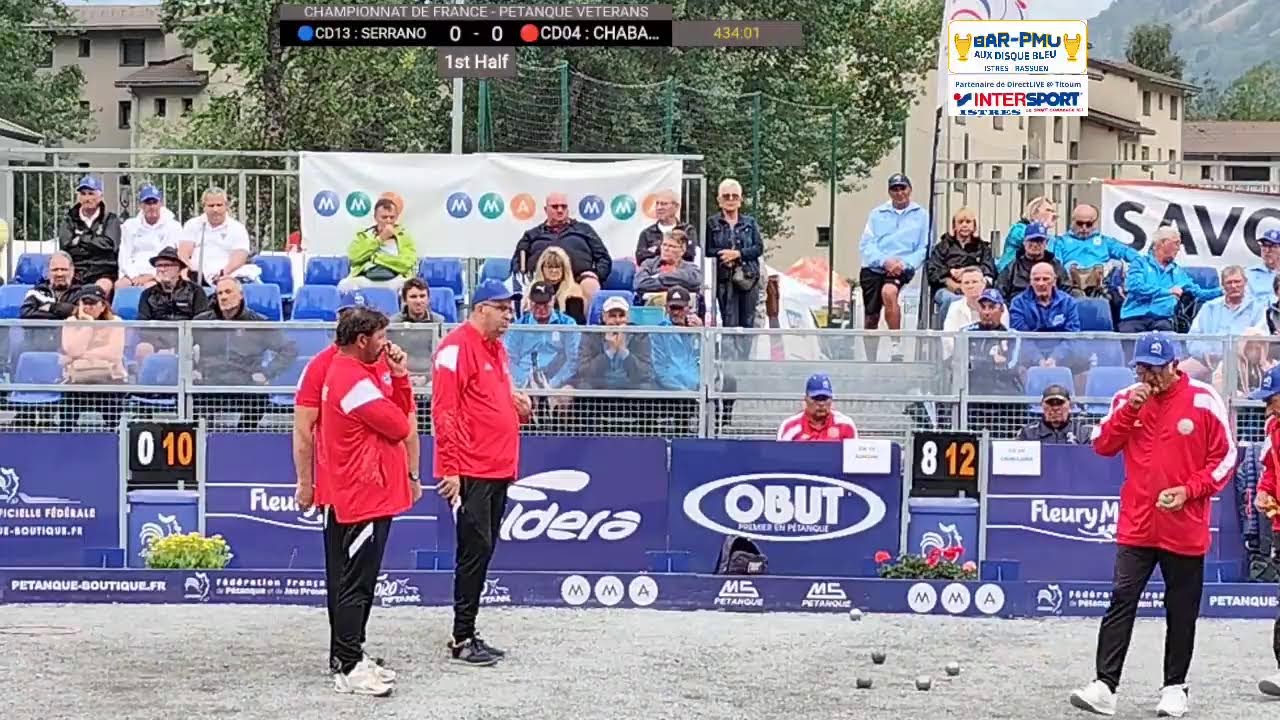 🎥ПРЯМАЯ ТРАНСЛЯЦИЯ🎥 🇨🇵ЧЕМПИОНАТ ФРАНЦИИ СРЕДИ ВЕТЕРАНОВ &mdash; 1/32 финала🇨🇵