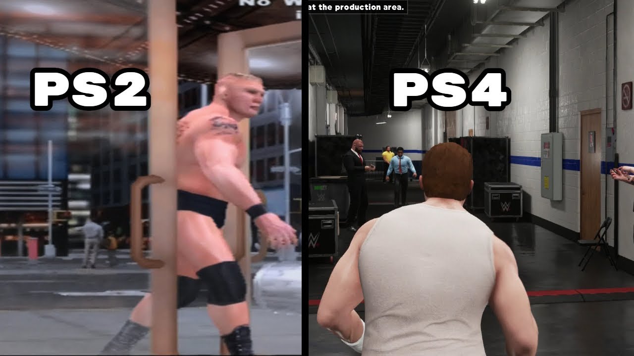 The Evolution Of Free Roaming In WWE Games