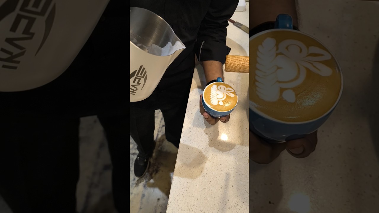 Rabbit Latte Art | Coffee Design with @maximsespresso #espressoyourself #espressomachine