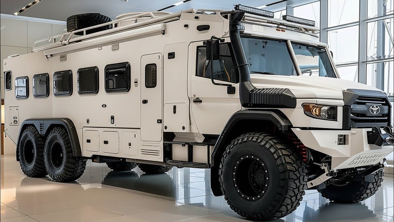 2026 Toyota 6x6 Arctic Beast Camper – This Monster RV Goes Where Roads Don’t Exist! ❄️🚛