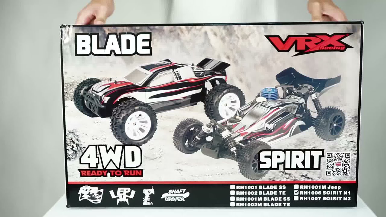 [Unboxing Review]-VRX RH1006 1/10 Scale 4WD Nitro Gas Powered RC Off-road Buggy