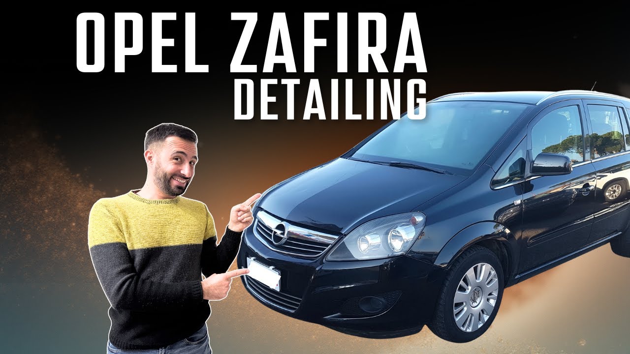 EXTREME DETAILING - Opel Zafira Dettagliata da Solodettagli Car Detailing