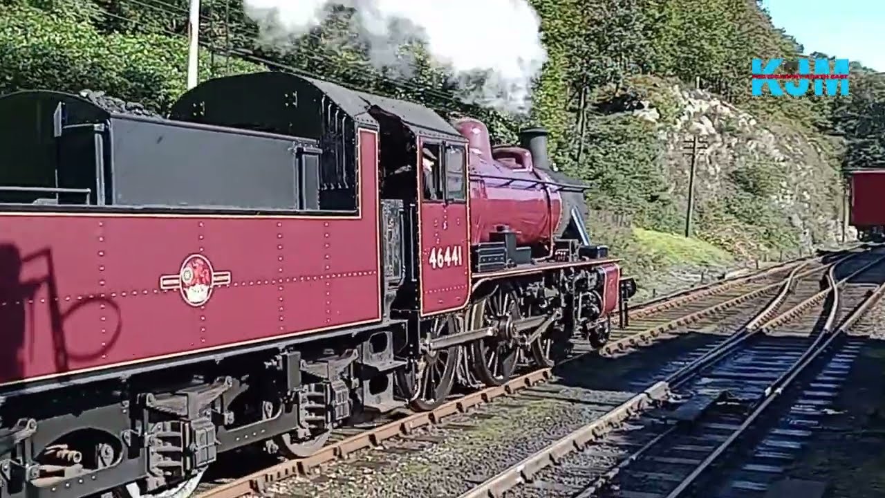 46441 LMS IVATT Class 2 2-6-0 Steam Train #steamtrain #cumbria #lakedistrict