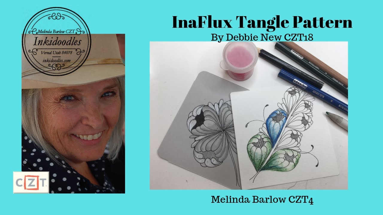 InaFlux Tangle Art Lesson #463