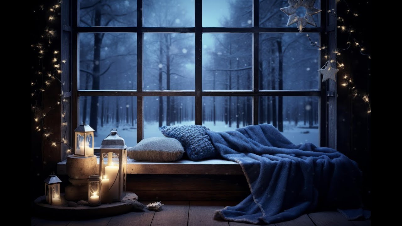 7 Hours of Rain in a Cozy Room ☔ | Sleep Fast & Calm Your Mind