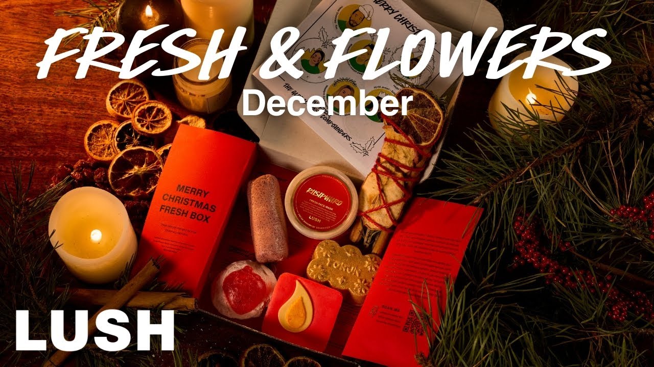 Lush Unboxing: December's Must-Have Cosmetics