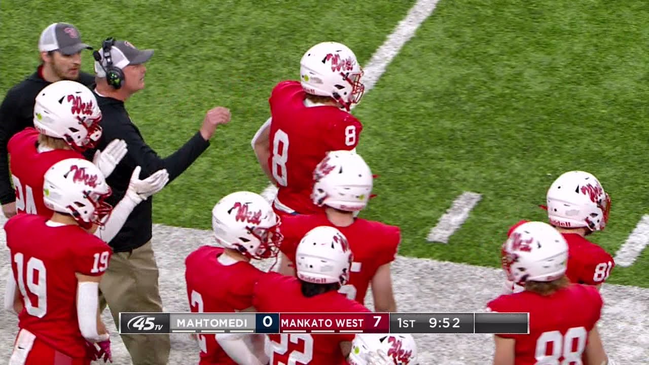 Prep Football: Mahtomedi vs Mankato West, Prep Bowl (11/27/2021)