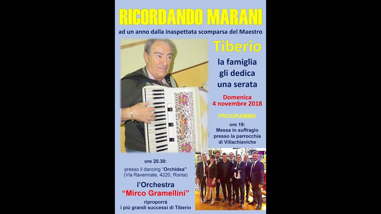 Orchestra Mirco Gramellini - 1° Memorial RICORDANDO M° MARANI 04-11-2018 Video ufficiale 1a Parte