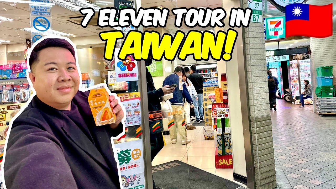 7 ELEVEN TOUR IN TAIWAN! 🇹🇼 | Jm Banquicio
