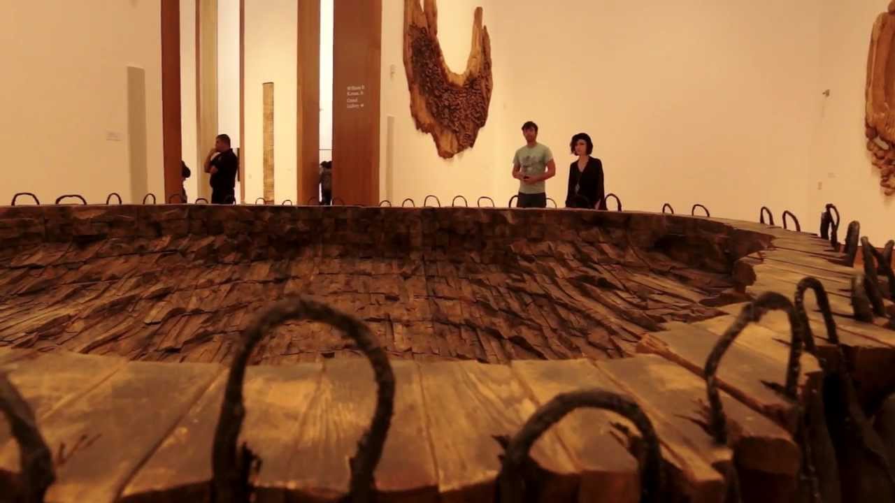 Ursula von Rydingsvard's Sculptures at the FIU Frost Art Museum
