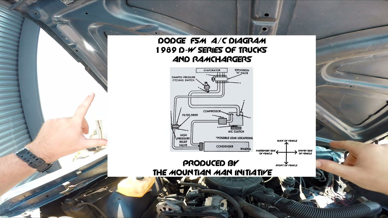 How to Teardown, Clean, Rebuild, & Convert A/c from R12 to R-134A 1989 Dodge D100 Ramcharger Part 1