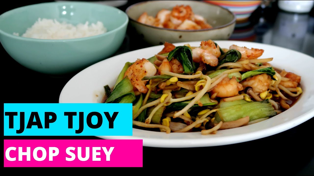 Quick and Easy Tjap Tjoy| Stir-Fry Vegetable with Shrimps | AIDASMORE